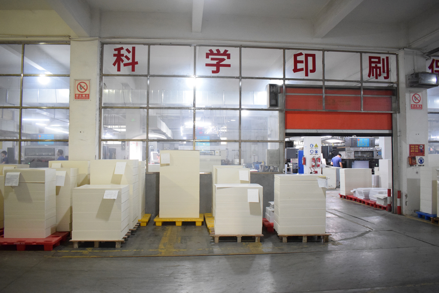 GUANGZHOU YM PACKAGE PRODUCTS CO.,LTD. خط تولید تولید کننده