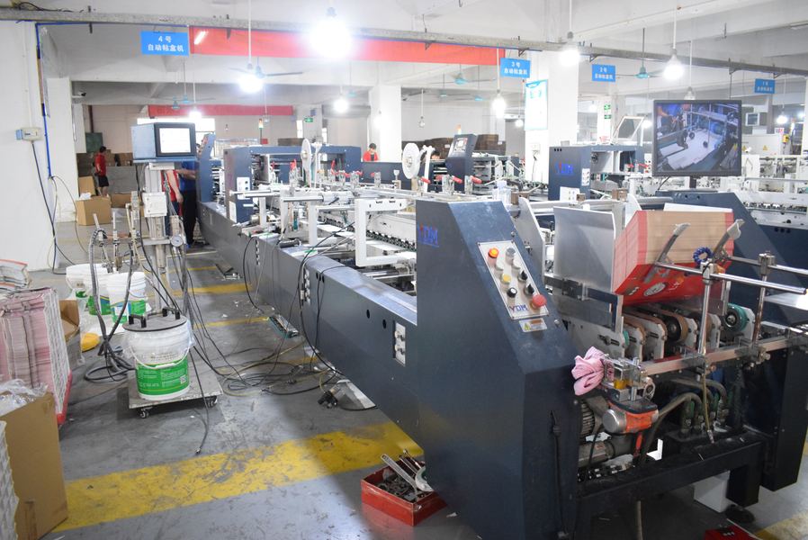 GUANGZHOU YM PACKAGE PRODUCTS CO.,LTD. خط تولید تولید کننده