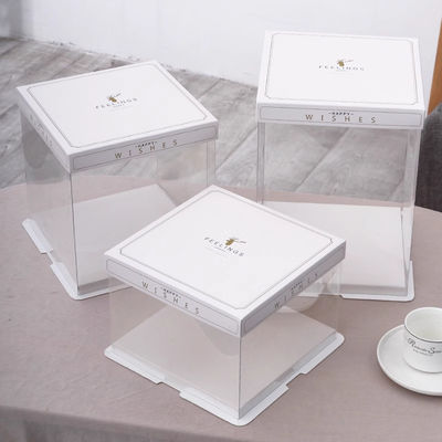 جعبه های بسته بندی کیک ساختمانی محکم CMYK و رنگ های Pantone