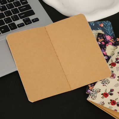 15 صفحه یادداشت هاردکوور مارپیچی برای استفاده علمی سناریو طرح رنگی تک رنگ