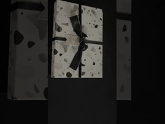 جعبه هدیه با الگوی طلای گرم سفارشی جعبه هدیه قوس جواهرات جعبه هدیه