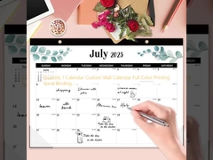 مقدار 1 تقویم تقویم دیواری سفارشی چاپ رنگی کامل