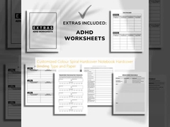 دفتر یادداشت جلد سخت مارپیچ رنگی سفارشی نوع صحافی جلد سخت و کاغذ