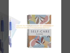 سفر هنری خود را با دفترچه یادداشت هاردکاپ A5 با تکنیک طراحی برجسته ارتقا دهید