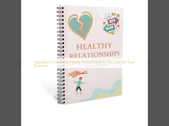 دفترچه یادداشت سفارشی استاندارد که مطابق با سلیقه شما برای کسب و کارتان شخصی‌سازی شده است.