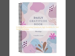 نوت بوک شخصی سازی شده برجسته دوام بالا برای تکنیک طراحی شما