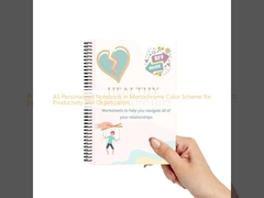 دفتر یادداشت شخصی A5 با طرح رنگی تک‌رنگ برای بهره‌وری و سازماندهی