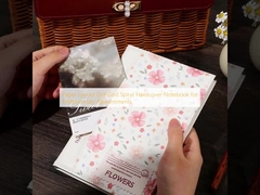 طرح دفتر نقطه-نقطه مارپیچ جلد سخت برای نیازهای حرفه‌ای‌ها