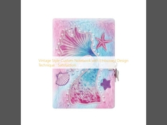 دفترچه خاطرات سفارشی با طریقه طراحی پرتاب شده