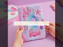 کاغذ طرح بندی Dot-Grid دفترچه یادداشت سفارشی برای ارتباطات تجاری سازمان یافته