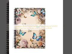 چاپ کتاب با پوشش سخت مواد پوشش 5.8 X 8.3 اینچ اندازه صفحه برای کتاب های ماندگار و طولانی مدت