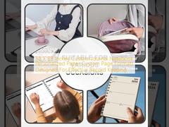 نوت بوک مارپیچی با جلد گالینگور سفارشی برجسته