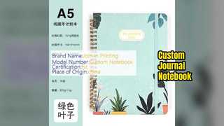 دفترچه یادداشت مجله سفارشی صفحات سفید طراحی زیبا